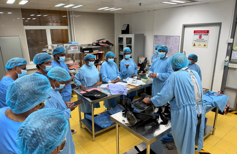 Installation of EO Gas Sterilizers and full accessory kits and staff training of health care sectors